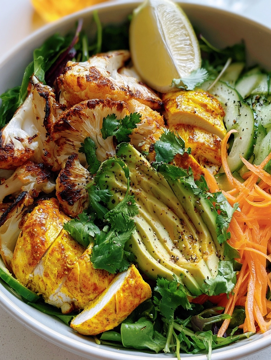 High-Protein Turmeric Chicken Bowl Recipe