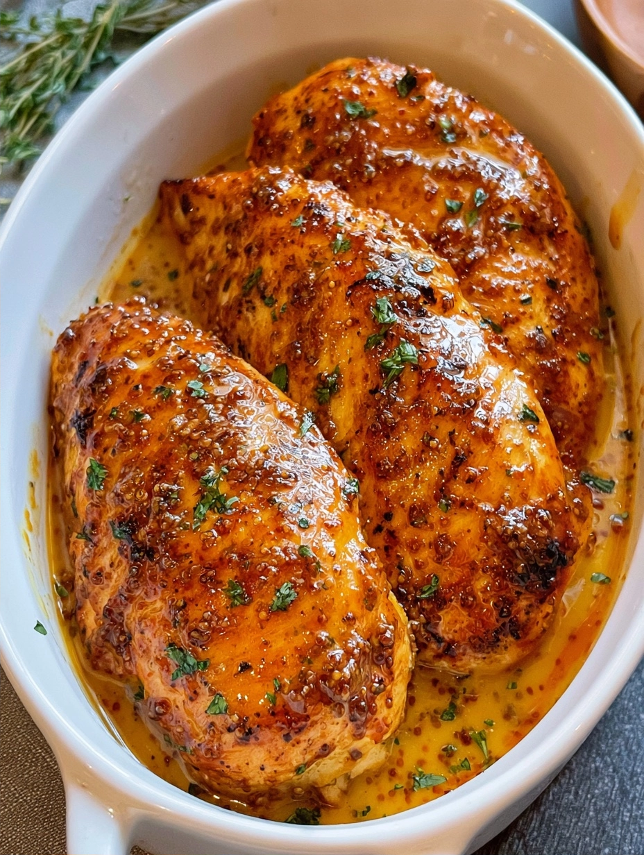 Easy Honey Mustard Chicken Breast