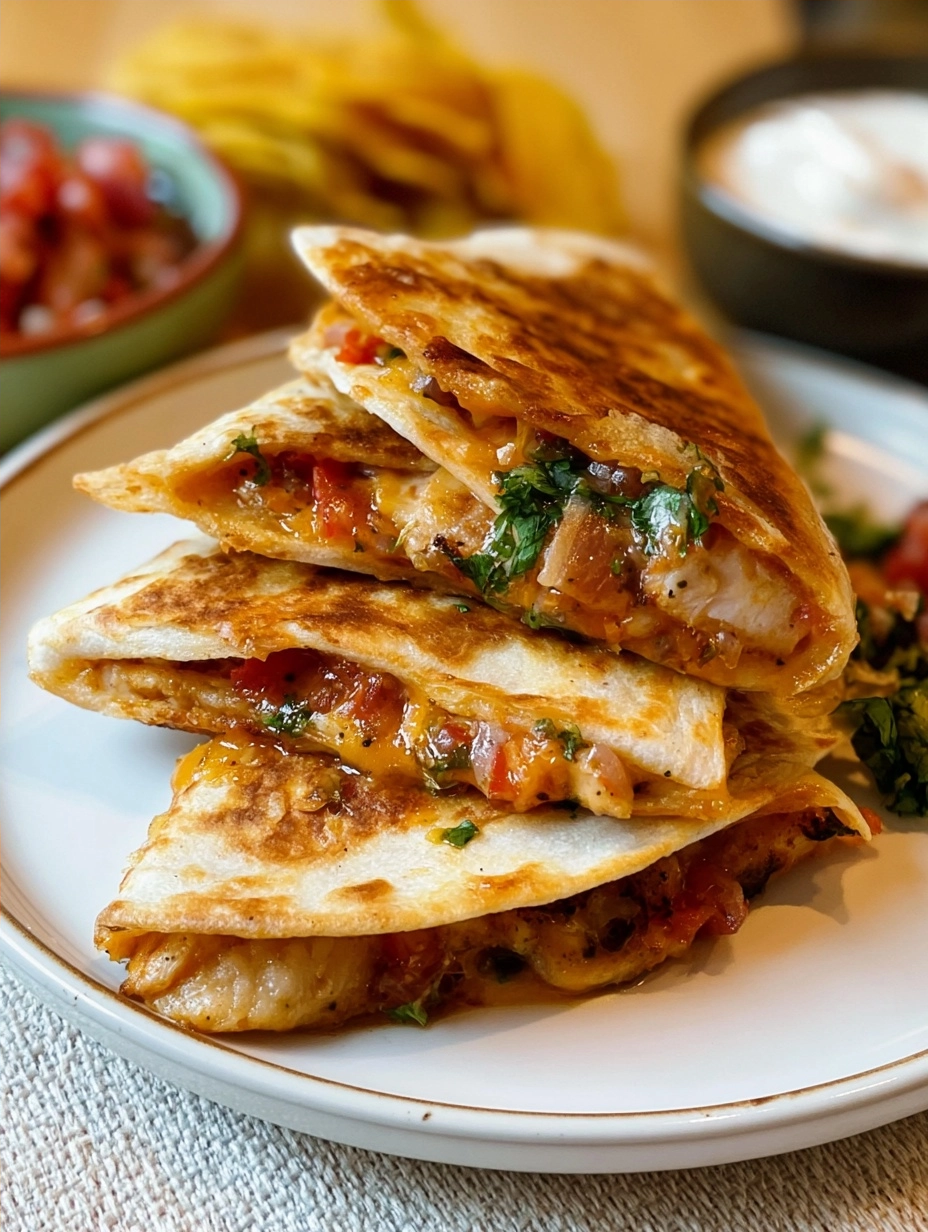 Family-Friendly Chicken Quesadillas Recipe for Busy Nights