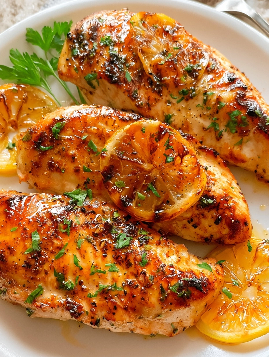 Simple Lemon Garlic Chicken Breast Recipe