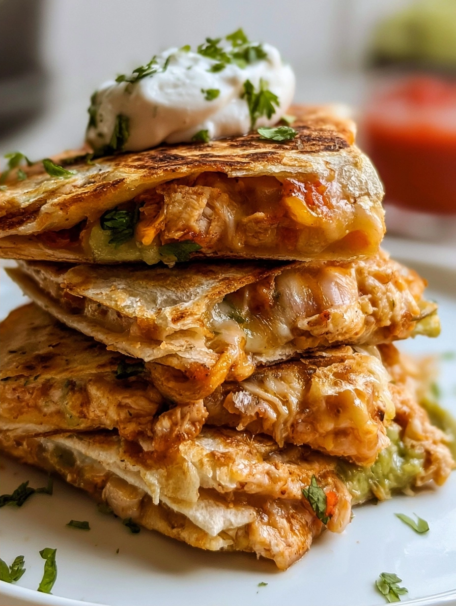 Quick Air Fryer Chicken Quesadilla Recipe