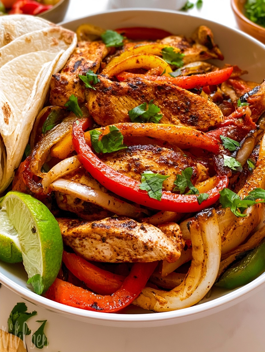 Quick Air Fryer Chicken Fajitas Recipe