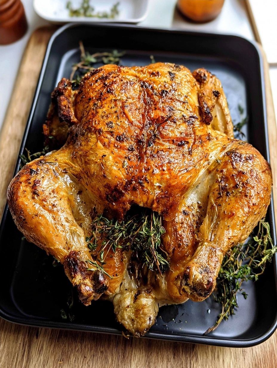 Whole Roast Chicken Made Easy in Your Air Fryer