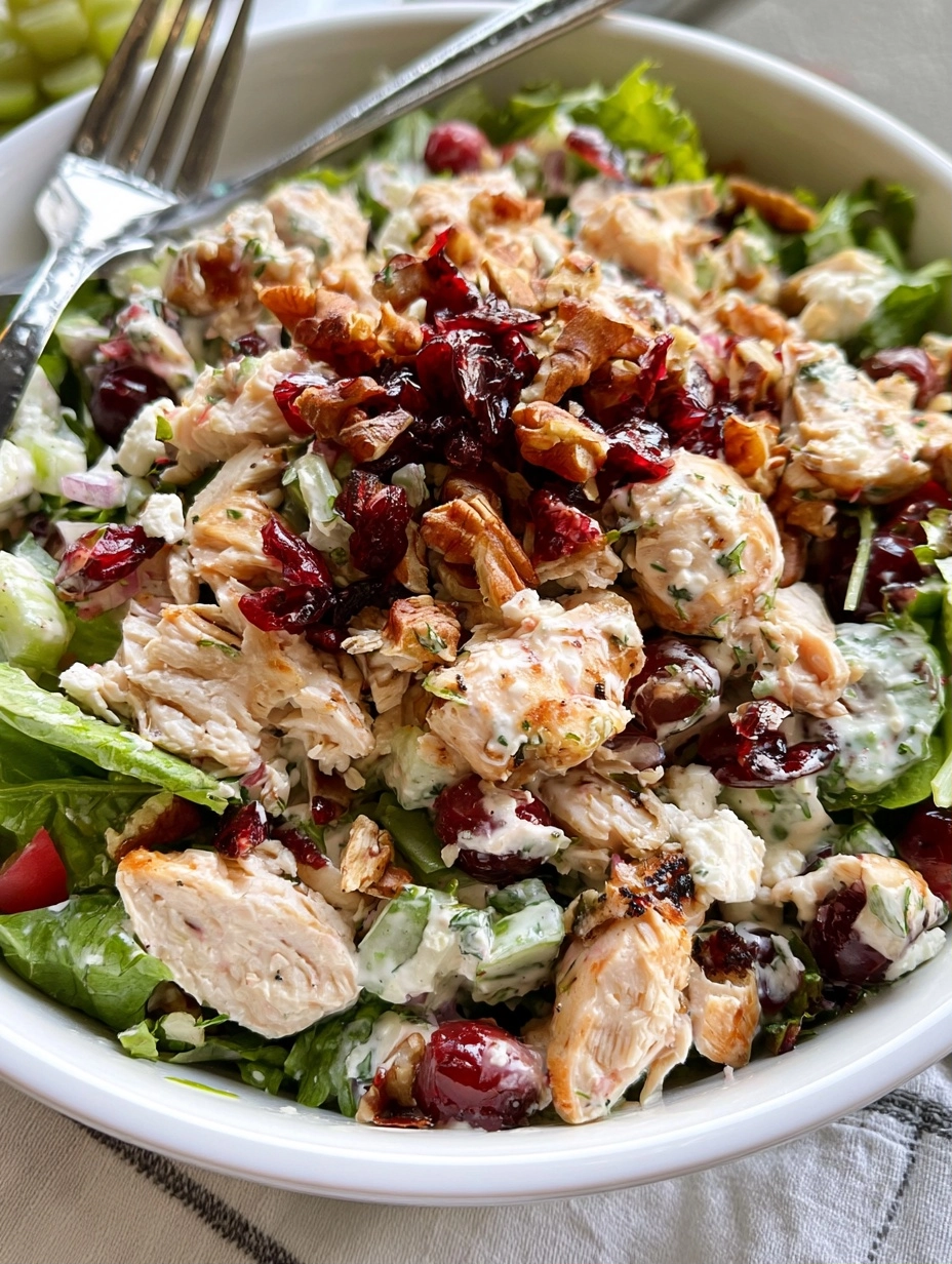 Cranberry Chicken Salad: A Simple Savory Recipe