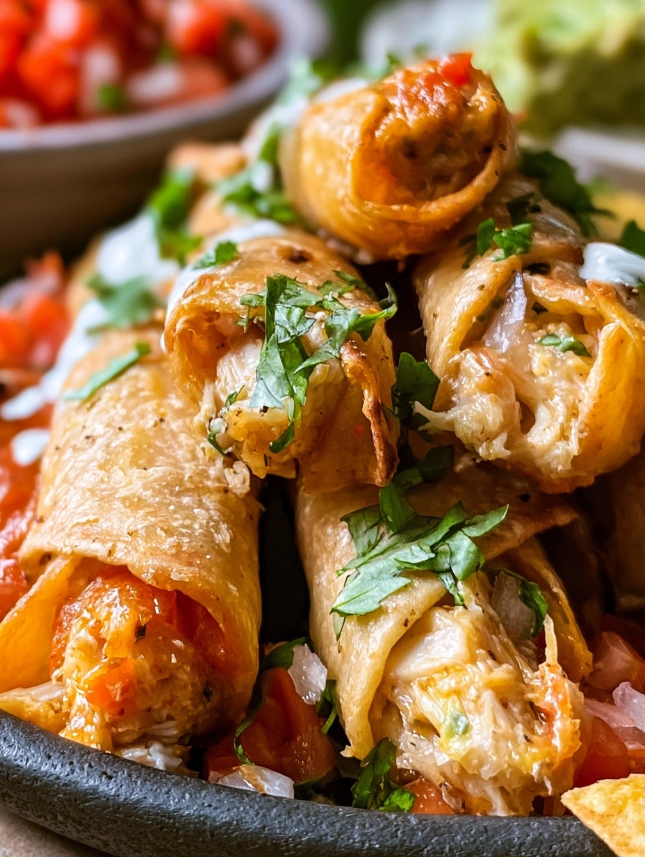 Chicken Taquitos: Easy Homemade Crispy Recipe
