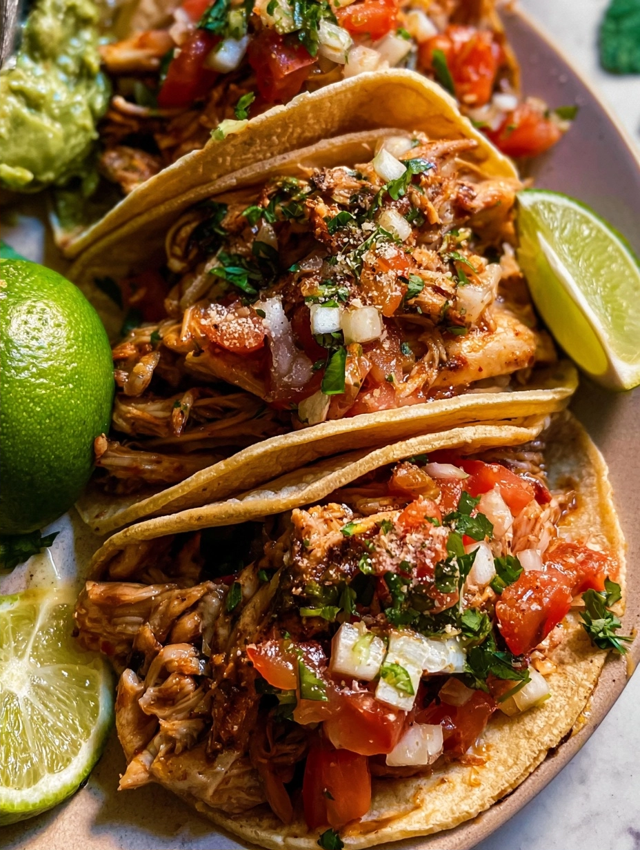 Crockpot Chicken Tacos: Easy Weeknight Meal
