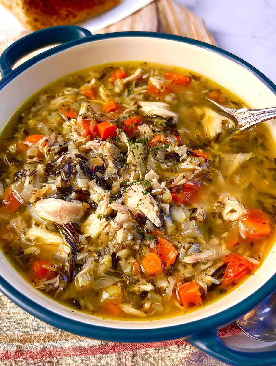 Chicken and Wild Rice Soup for Busy Weeknights