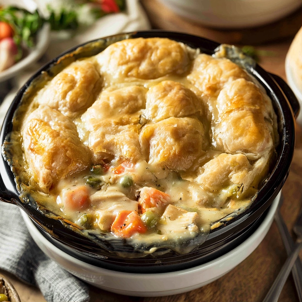 Crockpot Chicken Pot Pie Made Easy