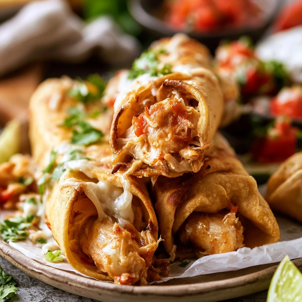 Shredded Chicken Taquitos: The Ultimate Crispy Snack