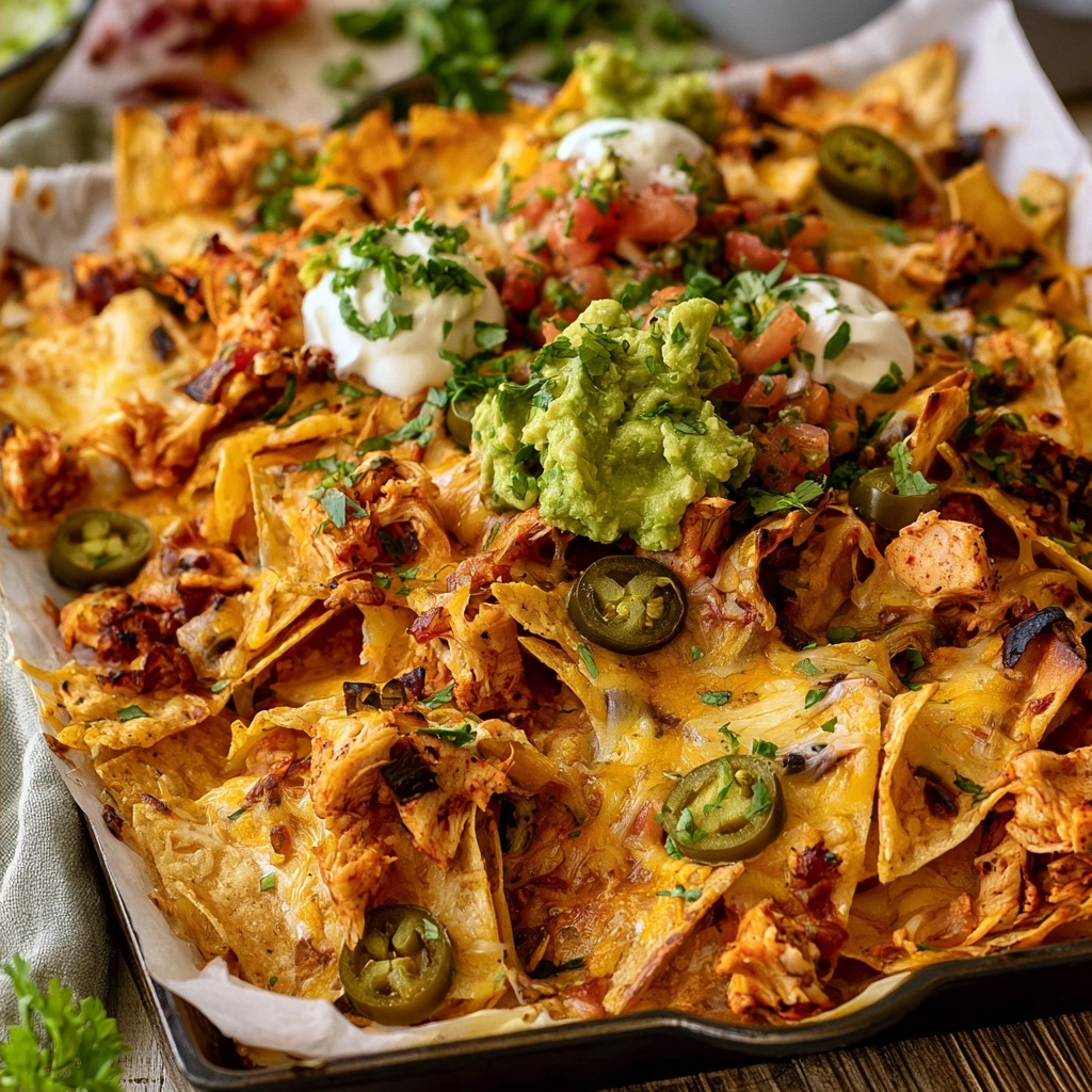 Mexican Chicken Nachos: Easy Family Recipe