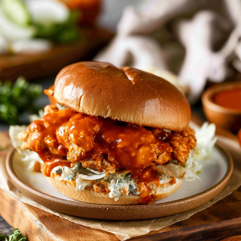 Buffalo Chicken Sandwich: A Crispy Homemade Guide