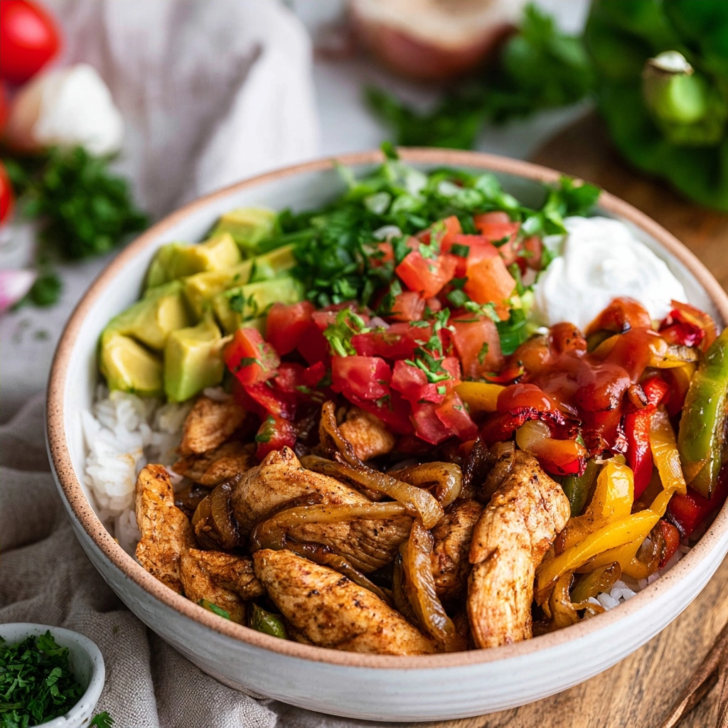 Chicken Breast Fajita Bowls for Easy Weeknight Meals