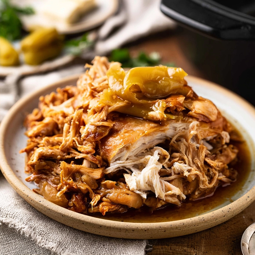 Crockpot Mississippi Chicken: Easy Slow Cooker Recipe