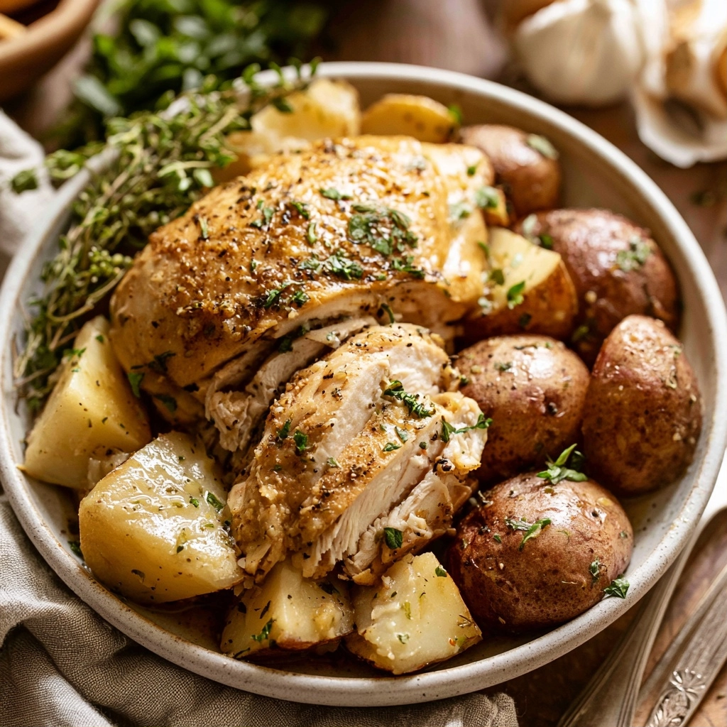 Crockpot Chicken and Potatoes for Easy Weeknight Meals
