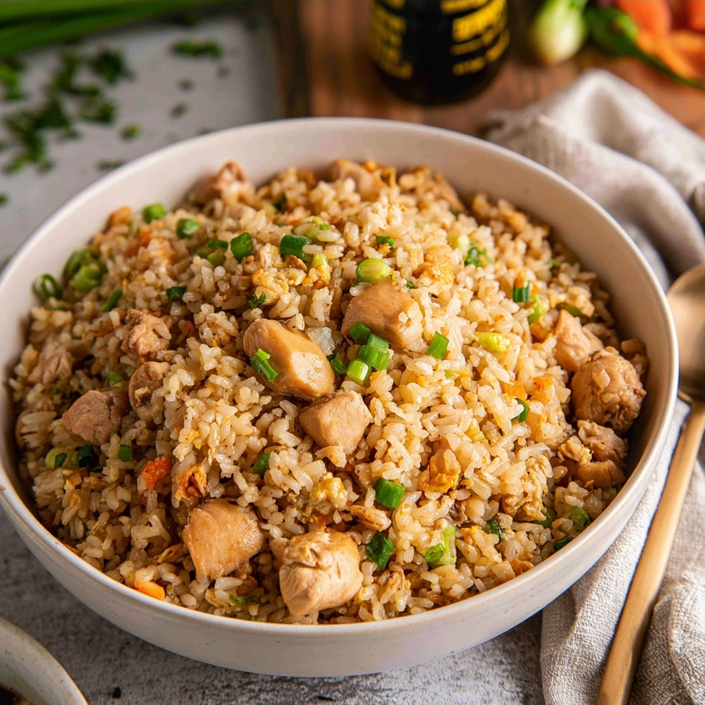 Instant Pot Chicken Fried Rice Recipe