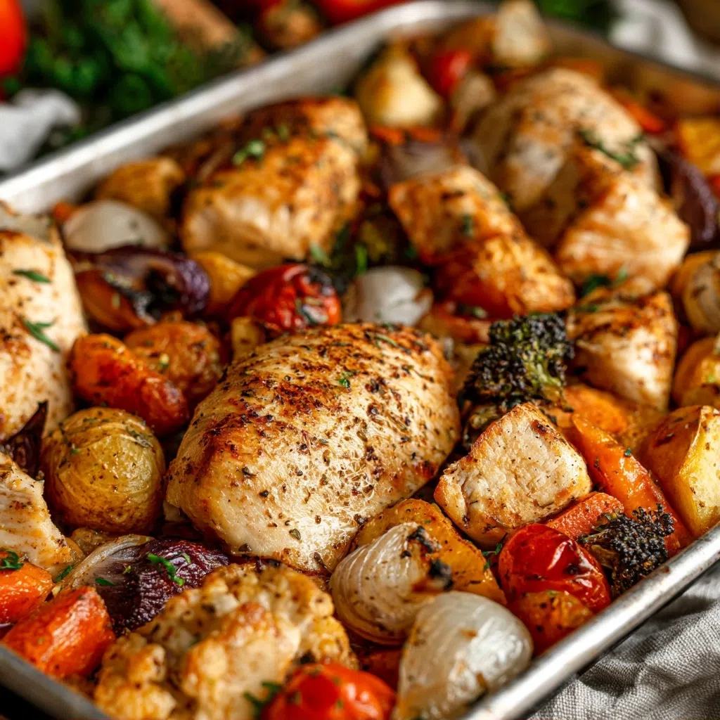 Chicken Breast Sheet Pan Dinner: Easy One-Pan Meal