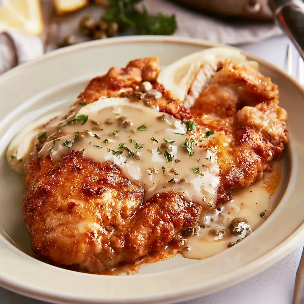 Chicken Breast Piccata: A Crispy Family Classic