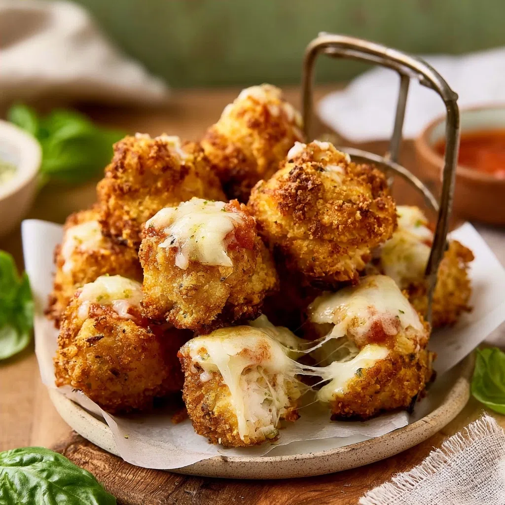 Air Fryer Chicken Parmesan Bites Recipe