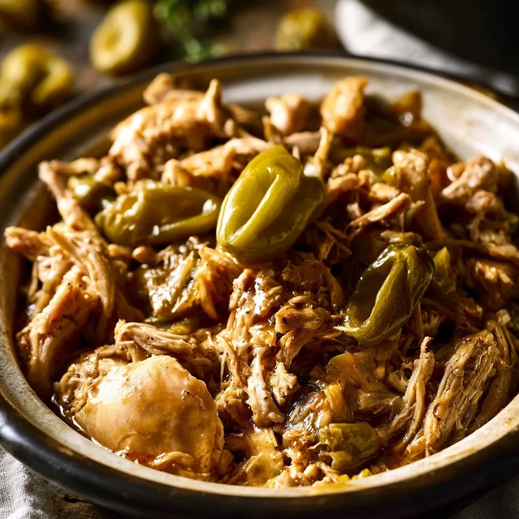 Slow Cooker Mississippi Chicken Recipe