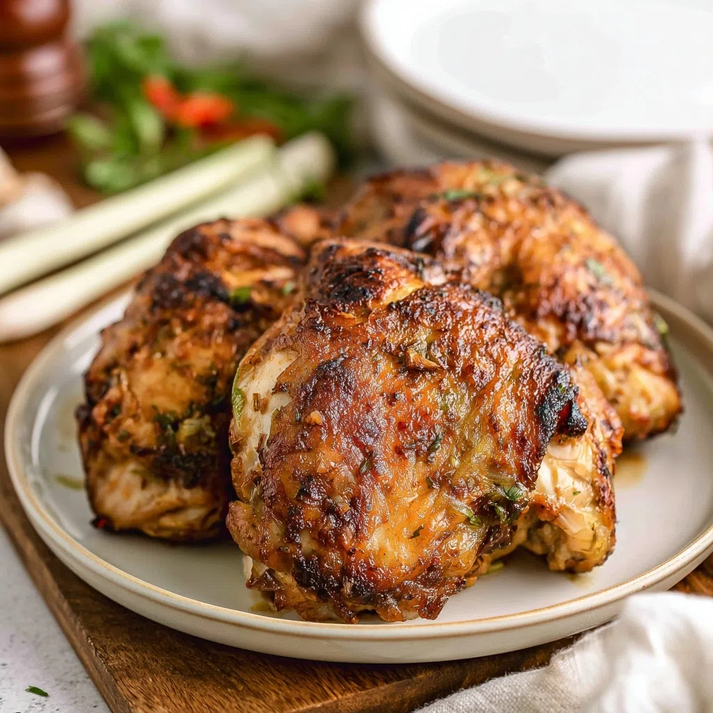 Air Fryer Lemon Grass Chicken Recipe