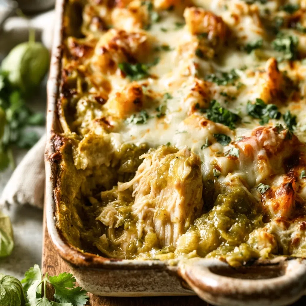Salsa Verde Chicken Casserole: A Savory Weeknight Delight