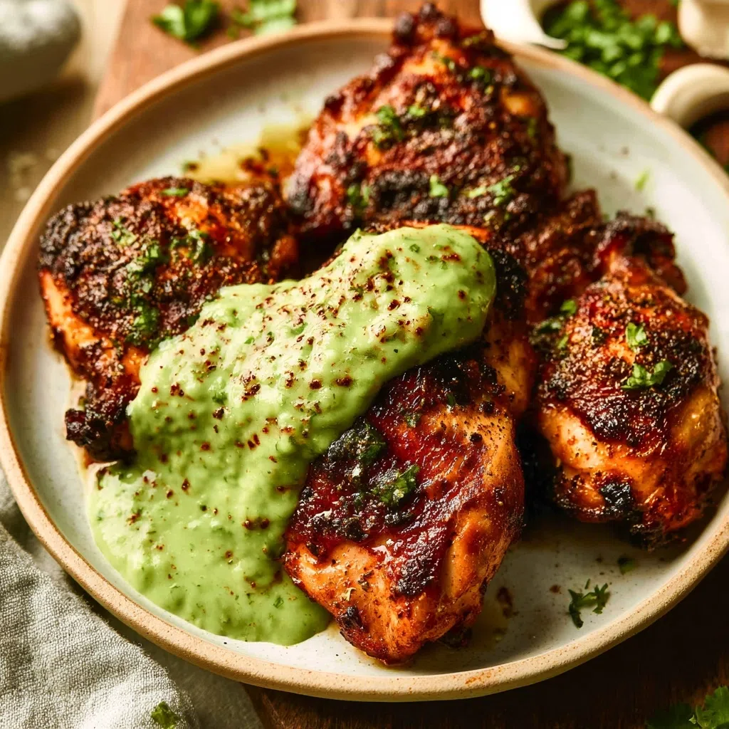 Peruvian Chicken with Green Sauce: An Easy Recipe
