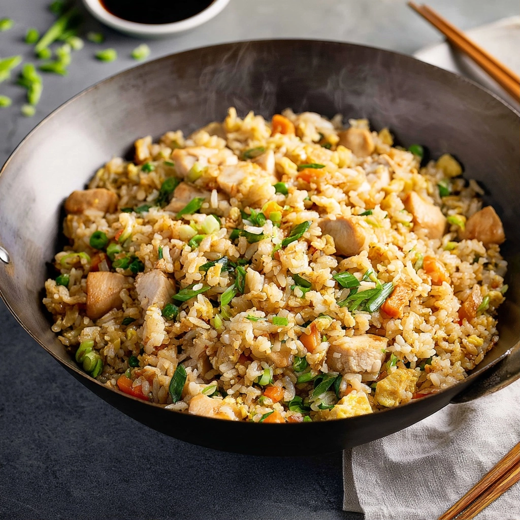 Chicken Fried Rice: A Simple One-Pan Restaurant Staple