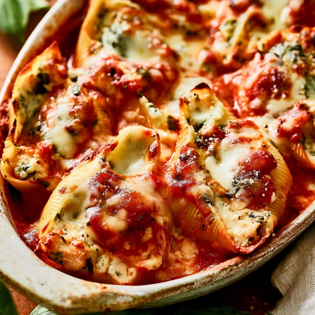 Stuffed Shells with Chicken for Easy Dinners