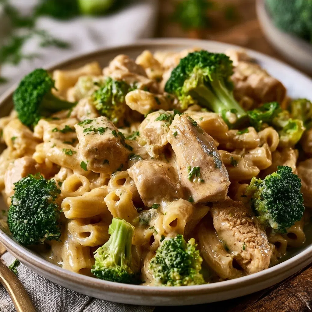 Easy Chicken Broccoli Pasta Bake Recipe