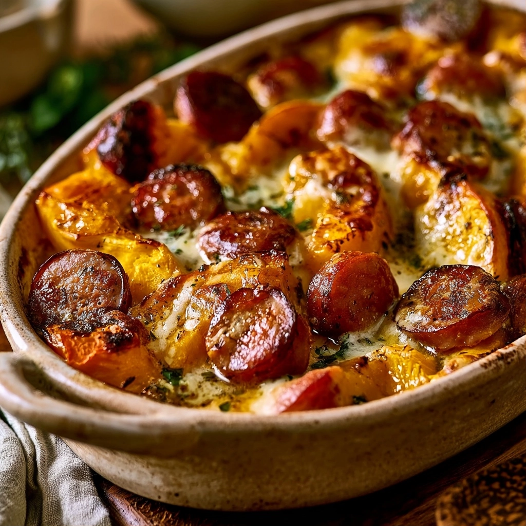 Easy Sausage Squash Bake for Quick Healthy Dinners